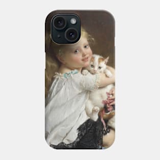 Her Best Friend by Emile Munier Phone Case