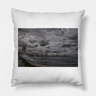 Malecon - the promenade of Havana in Cuba Pillow