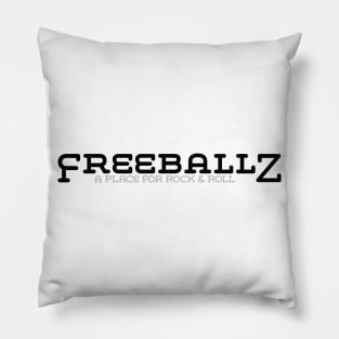 Freeballz Classic Logo Grey Pillow