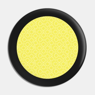 Lemon Bubbles. A simple, modern design in lemon and white. Pin