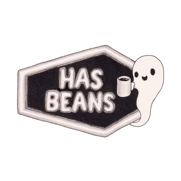 Has Beans logo by Marcies Art Place