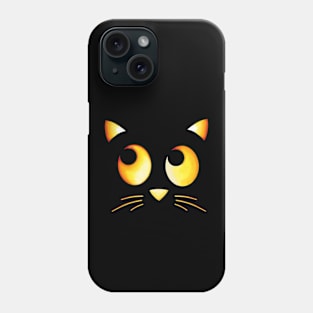 Halloween Pumpkin Cat Phone Case