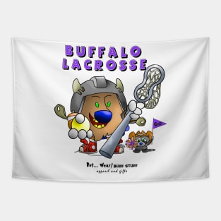 Buffalo Lacrosse Tapestry