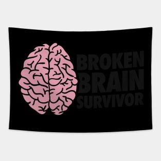 Survivor - Get Well Gift Cracked Skull Concussion Tapestry