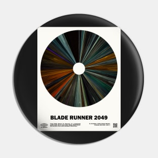 minimal_Blade Runner 2049 Warp Barcode Movie Pin