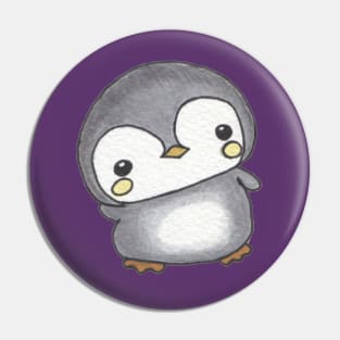 Chubby Penguin Pin