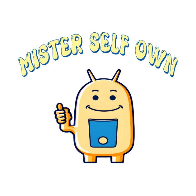 Mister Self Own by Jaymz Weiss Designz