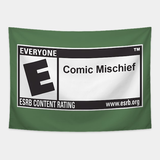 Comic Mischief Tapestry by LordNeckbeard