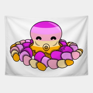 Trixic Pride Fidget Octopus Tapestry