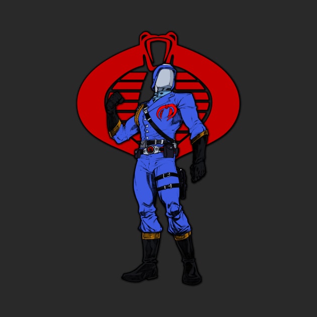 Cobra Commander - Helmet by BigOrangeShirtShop