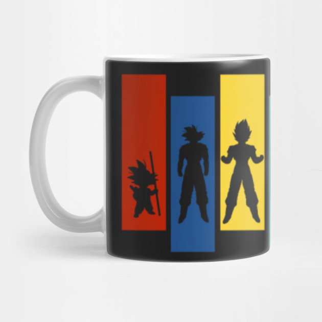 Goku Timeline Dragon Ball Mug Teepublic