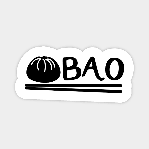 Bao Shirt For Foodies Magnet by godlessmom