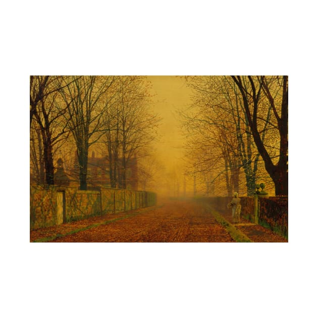 Evening Glow by John Atkinson Grimshaw by Classic Art Stall