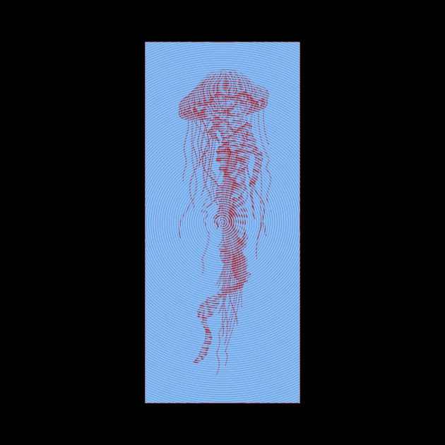 Spiral Jellyfish by Nonnutritive Art