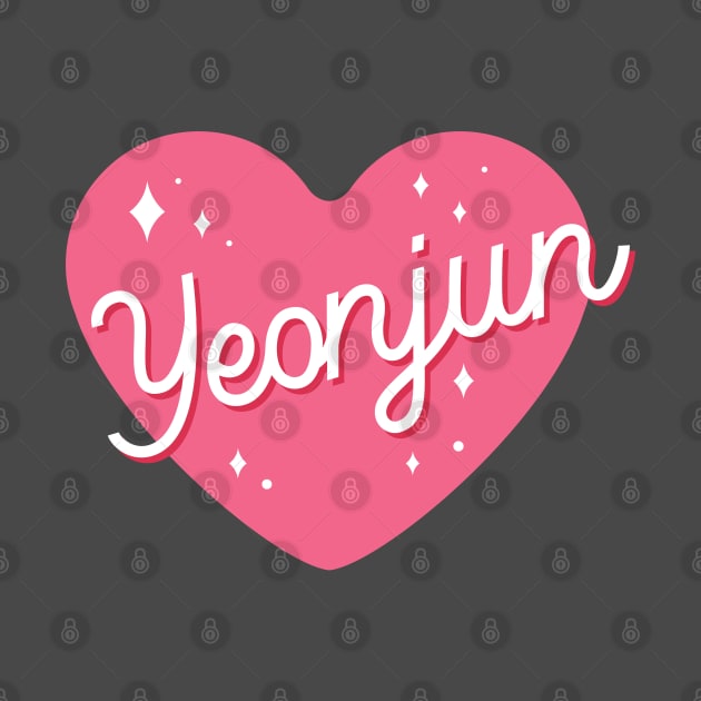 TXT Yeonjun name heart by Oricca
