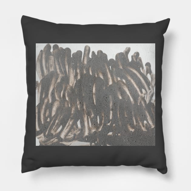 Early walk clay Pillow by bunlinked