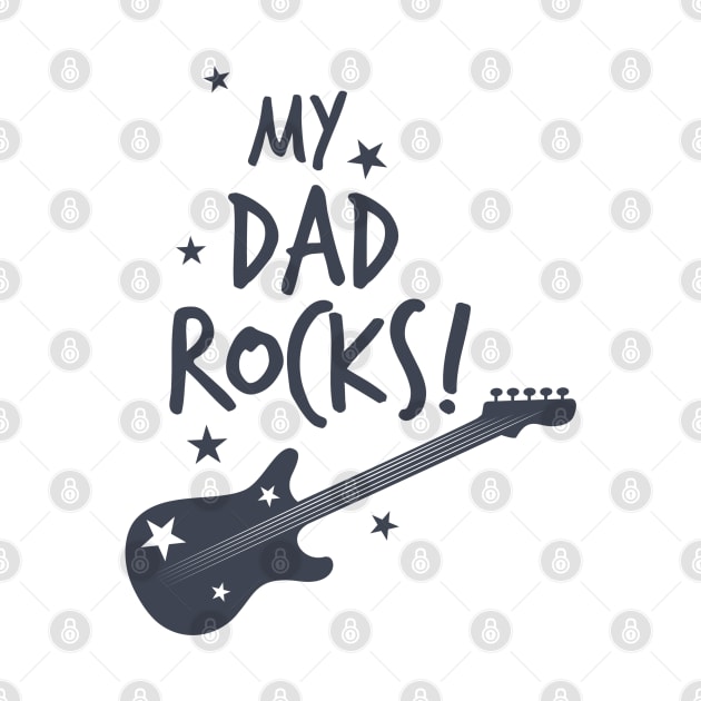 My Dad Rocks by hallyupunch