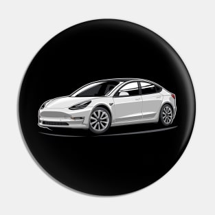 Model 3 (White) Pin