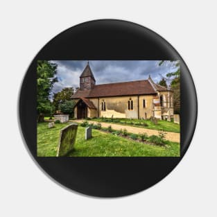 The Church of St Laurence in Tidmarsh Pin