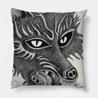 Wolf Pillow