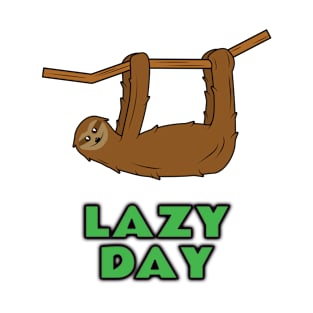 Sloth Lazy Day T-Shirt