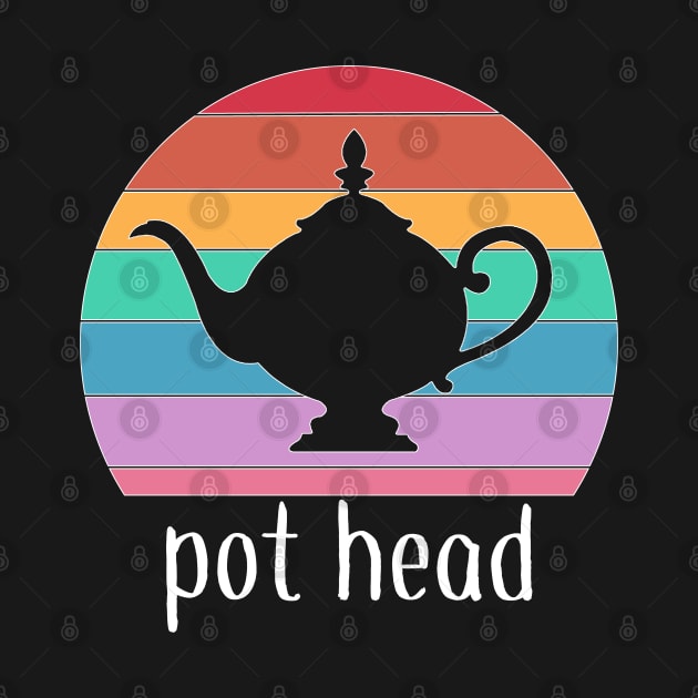 Tea Pot Head Rainbow by Timeforplay