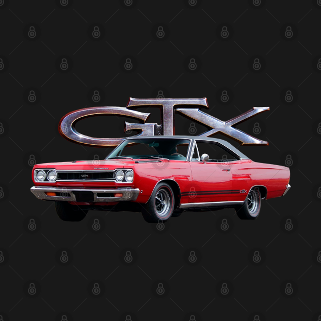 Discover 1968 Plymouth GTX - Gtx - T-Shirt