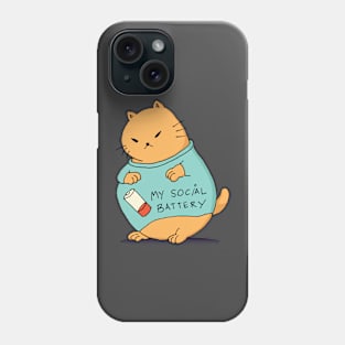 AntiSocialCat Phone Case