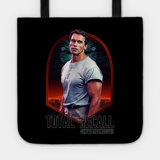 Arnold Schwarzenegger Total Recall Inspired Fan Art Design Tote