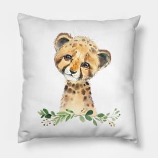 Baby Cheetah Pillow