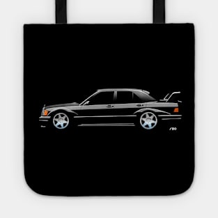 Mercedes 190E Cosworth Evolution II (Black) - Roadside Icons Tote