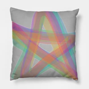 Polychrome Star Pillow