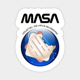 Masa Arepa Logo Magnet