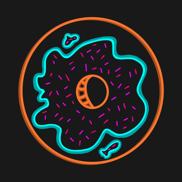 The Neon Donut by mm92