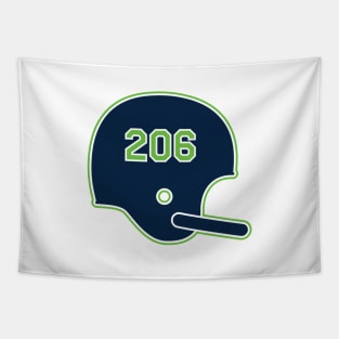 Seattle Seahawks 206 Helmet Tapestry