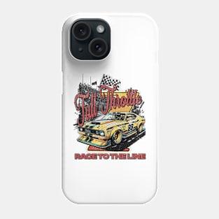 Full Throttle American Car Racing Phone Case