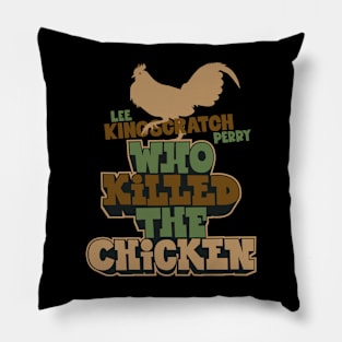 Lee Scratch Perry Tribute: Immortalizing the Legendary 'Who Killed the Chicken? Pillow