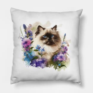 Ragdoll Cat Pillow