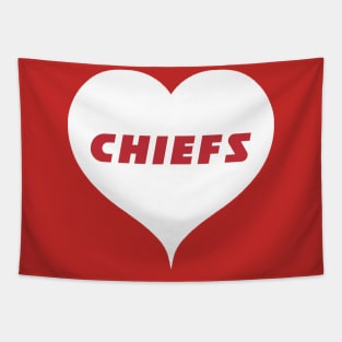 Chiefs Love Tapestry