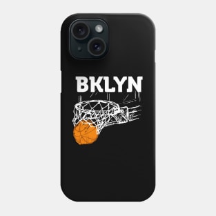 Brooklyn NYC Basketball net gift Funny New York City. Phone Case