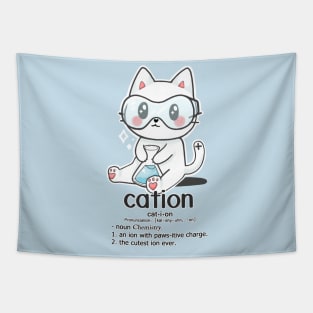 Cation cat Tapestry