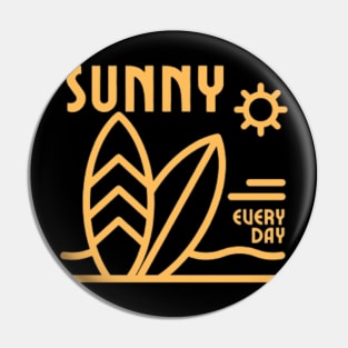 Sunny Everyday Pin