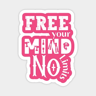 free your mind Magnet