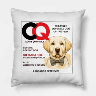 CQ Magazine - Labrador Retriever Pillow