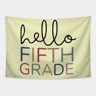 FIFTH GRADE HELLO Tapestry