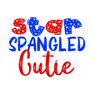 Star Spangle Cutie | Fun kids T-Shirt | 4th of July T-Shirt