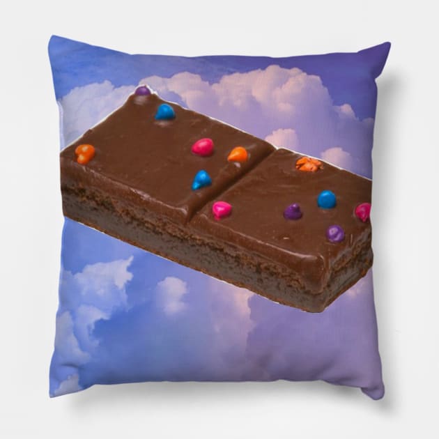 Cosmic Brownie Pillow by glumwitch