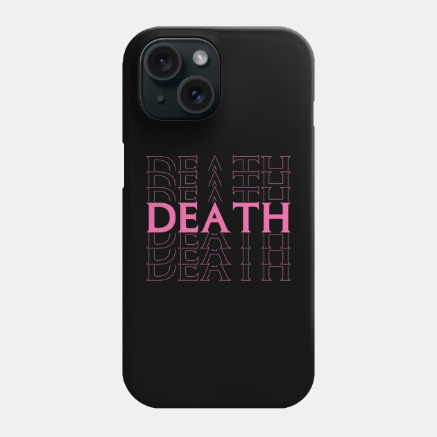 death Phone Case by thecaoan