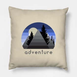 Adventure Logo Apparel and Accessories Pillow