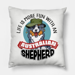 Australian Shepherd Pillow